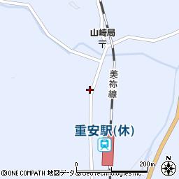 山口県美祢市大嶺町北分564周辺の地図