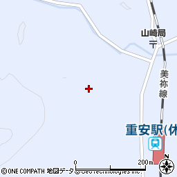 山口県美祢市大嶺町北分598周辺の地図