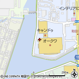 サイゼリヤ セントラルシティ和歌山店周辺の地図