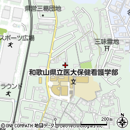 和歌山県和歌山市三葛571-23周辺の地図