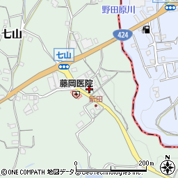 和歌山県海南市七山1303-2周辺の地図