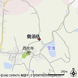 和歌山県和歌山市奥須佐199周辺の地図