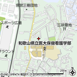 和歌山県和歌山市三葛571-21周辺の地図