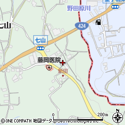 和歌山県海南市七山1260周辺の地図