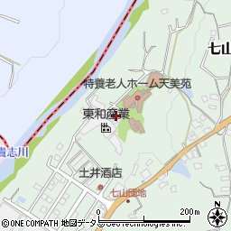 和歌山県海南市七山825周辺の地図