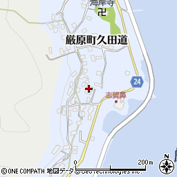 長崎県対馬市厳原町久田道1613周辺の地図