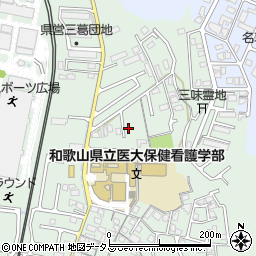 和歌山県和歌山市三葛593周辺の地図