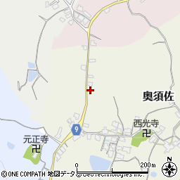 和歌山県和歌山市奥須佐121周辺の地図