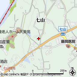 和歌山県海南市七山1013周辺の地図