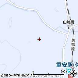 山口県美祢市大嶺町北分581周辺の地図