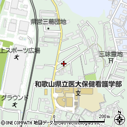 和歌山県和歌山市三葛566-35周辺の地図