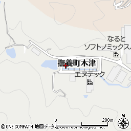 徳島県鳴門市撫養町木津1356周辺の地図