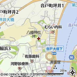 広島県呉市音戸町引地周辺の地図