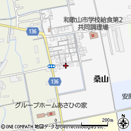 和歌山県和歌山市桑山4周辺の地図