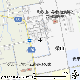 和歌山県和歌山市桑山5周辺の地図