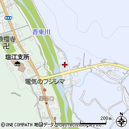 香川県高松市塩江町安原下第１号455周辺の地図