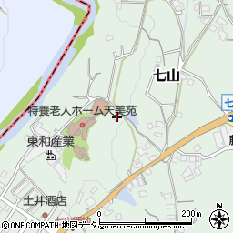 和歌山県海南市七山957周辺の地図