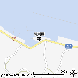 蒲刈郵便局 ＡＴＭ周辺の地図