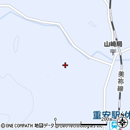 山口県美祢市大嶺町北分579周辺の地図