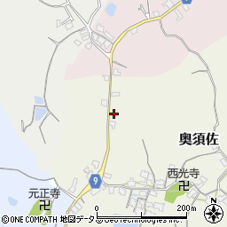 和歌山県和歌山市奥須佐123周辺の地図