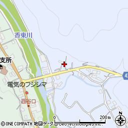 香川県高松市塩江町安原下第１号423周辺の地図