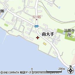 徳島県鳴門市鳴門町三ツ石南大手周辺の地図