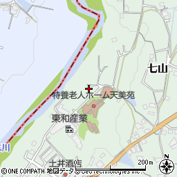 和歌山県海南市七山965-5周辺の地図
