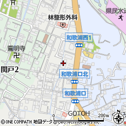 ＮＴＴ和歌山研修センター周辺の地図