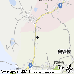 和歌山県和歌山市奥須佐124周辺の地図