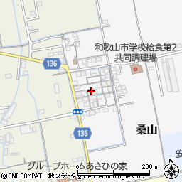 和歌山県和歌山市桑山112周辺の地図