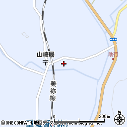 山口県美祢市大嶺町北分619周辺の地図