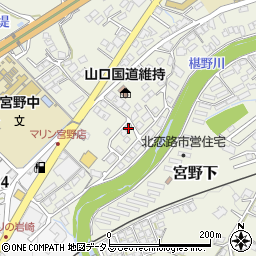 山口県山口市宮野下2893-7周辺の地図