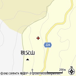 東京都神津島村秩父山周辺の地図