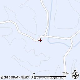 山口県美祢市大嶺町北分345周辺の地図