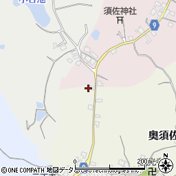 和歌山県和歌山市奥須佐1周辺の地図