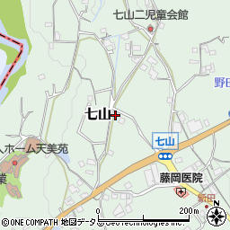 和歌山県海南市七山1330周辺の地図