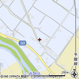香川県三豊市三野町下高瀬2378-1周辺の地図