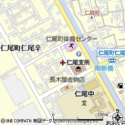 香川県三豊市仁尾町仁尾辛32-1周辺の地図