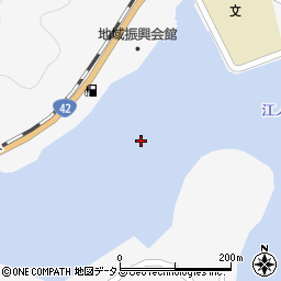 江ノ浦周辺の地図