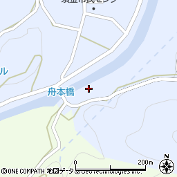 舟本橋周辺の地図