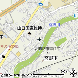 山口県山口市宮野下2899-3周辺の地図