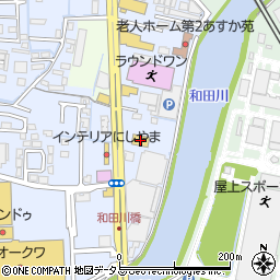 マクドナルド紀三井寺店周辺の地図