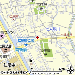香川県三豊市仁尾町仁尾丁146周辺の地図