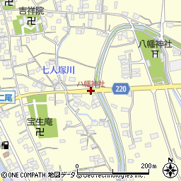 ハ幡神社周辺の地図