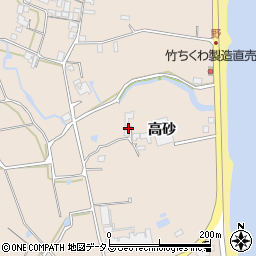 徳島県鳴門市鳴門町土佐泊浦高砂143周辺の地図