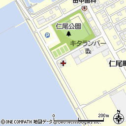 香川県三豊市仁尾町仁尾辛43-15周辺の地図