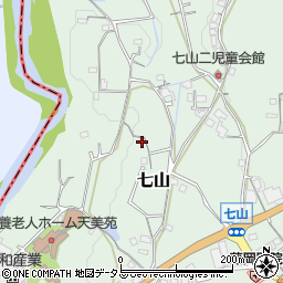 和歌山県海南市七山1031-3周辺の地図
