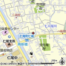 香川県三豊市仁尾町仁尾丁142周辺の地図