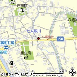 香川県三豊市仁尾町仁尾丁12周辺の地図
