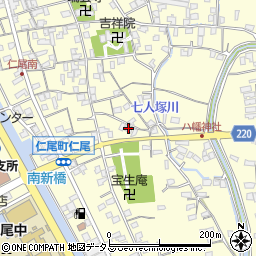 香川県三豊市仁尾町仁尾丁127周辺の地図